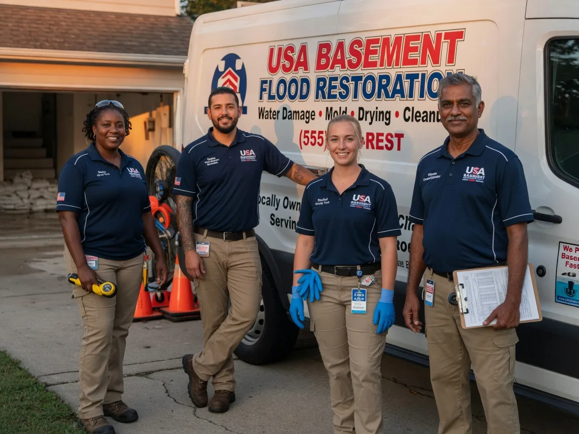 Basement Flood Cleanup company in Edgerton, WI